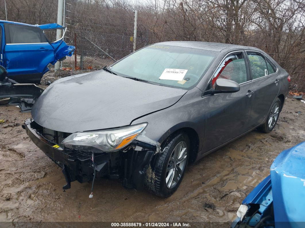 2017 Toyota Camry Se Gray vin: 4T1BF1FK4HU333887