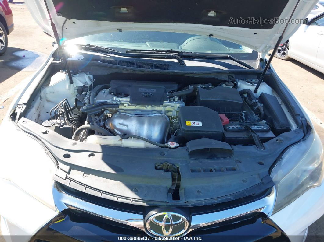 2017 Toyota Camry Se White vin: 4T1BF1FK4HU402559