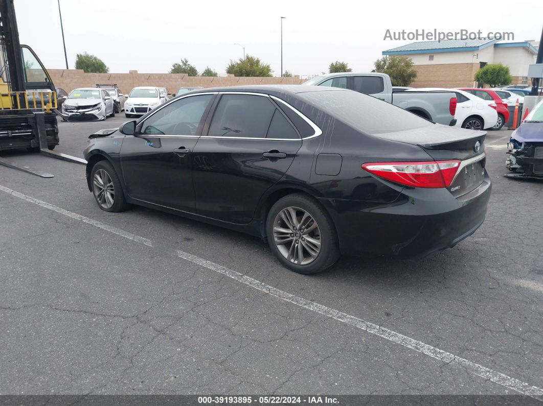 2017 Toyota Camry Se Black vin: 4T1BF1FK4HU642890