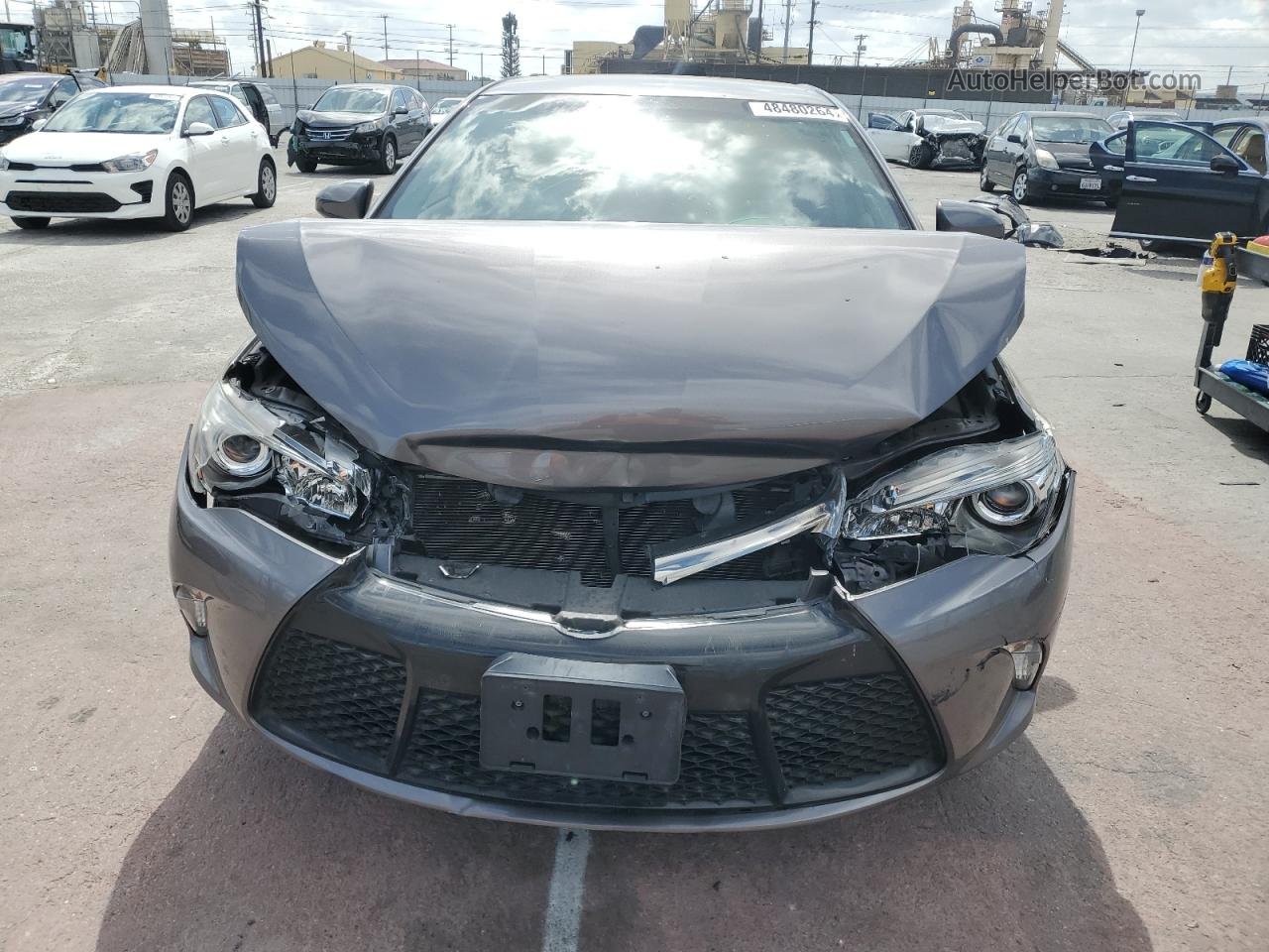 2017 Toyota Camry Le Charcoal vin: 4T1BF1FK4HU809085