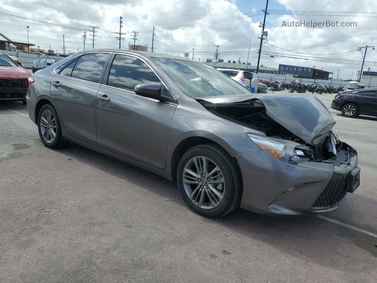 2017 Toyota Camry Le Charcoal vin: 4T1BF1FK4HU809085