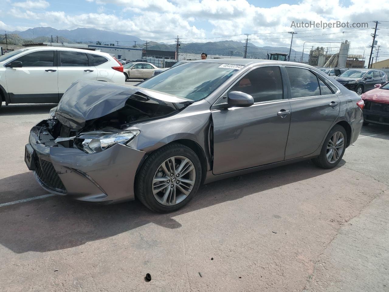 2017 Toyota Camry Le Charcoal vin: 4T1BF1FK4HU809085