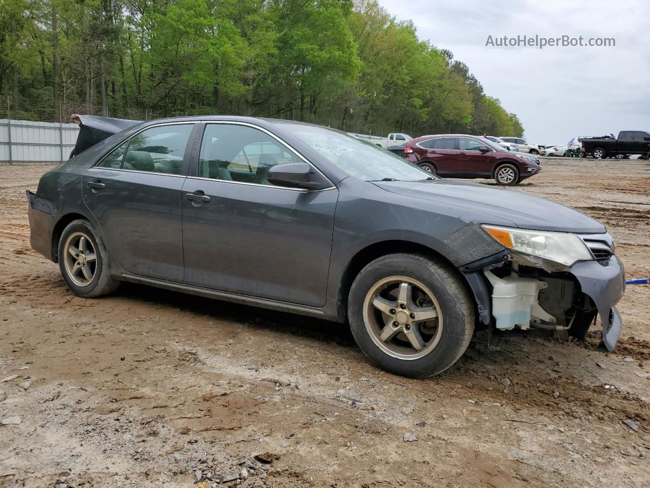 2012 Toyota Camry Base Серый vin: 4T1BF1FK5CU001997