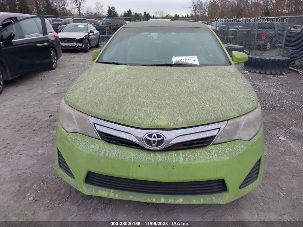 2012 Toyota Camry Le Green vin: 4T1BF1FK5CU026642