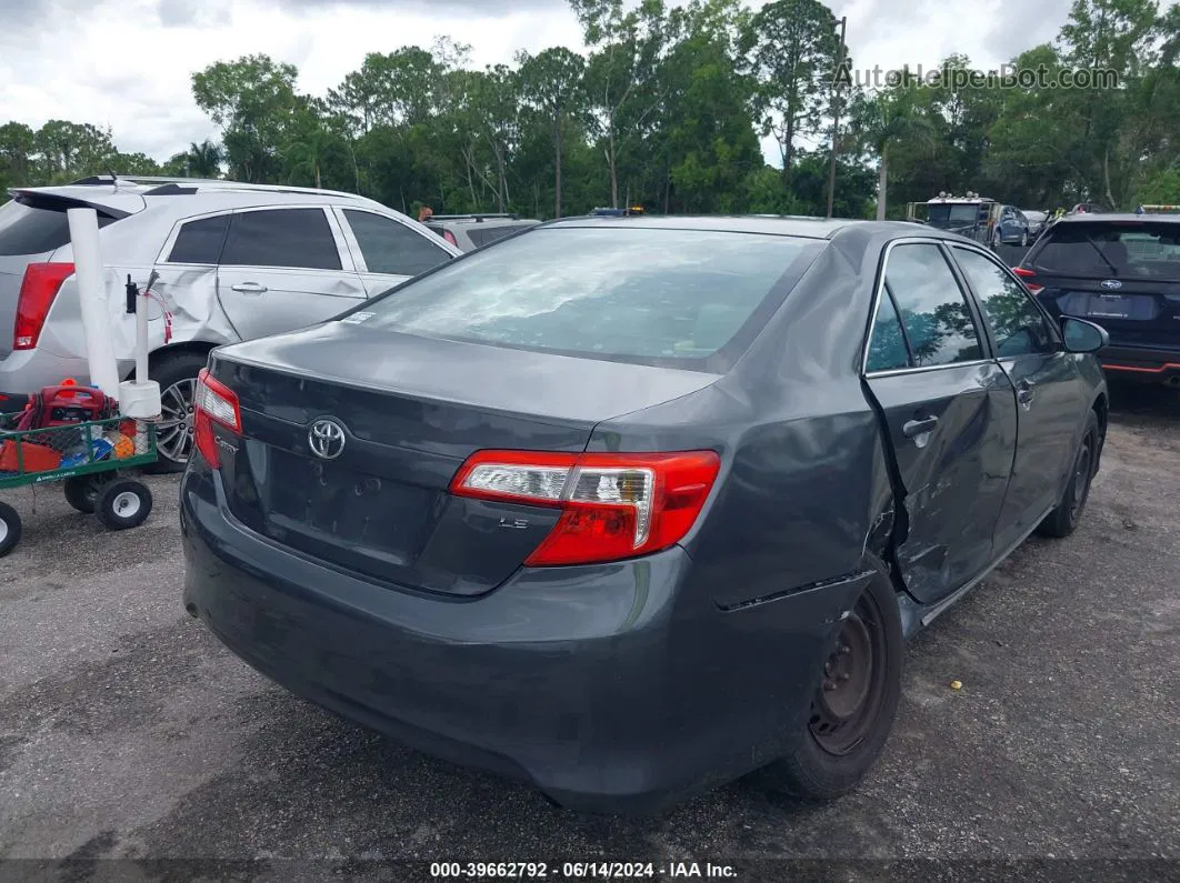 2012 Toyota Camry Le Gray vin: 4T1BF1FK5CU039598