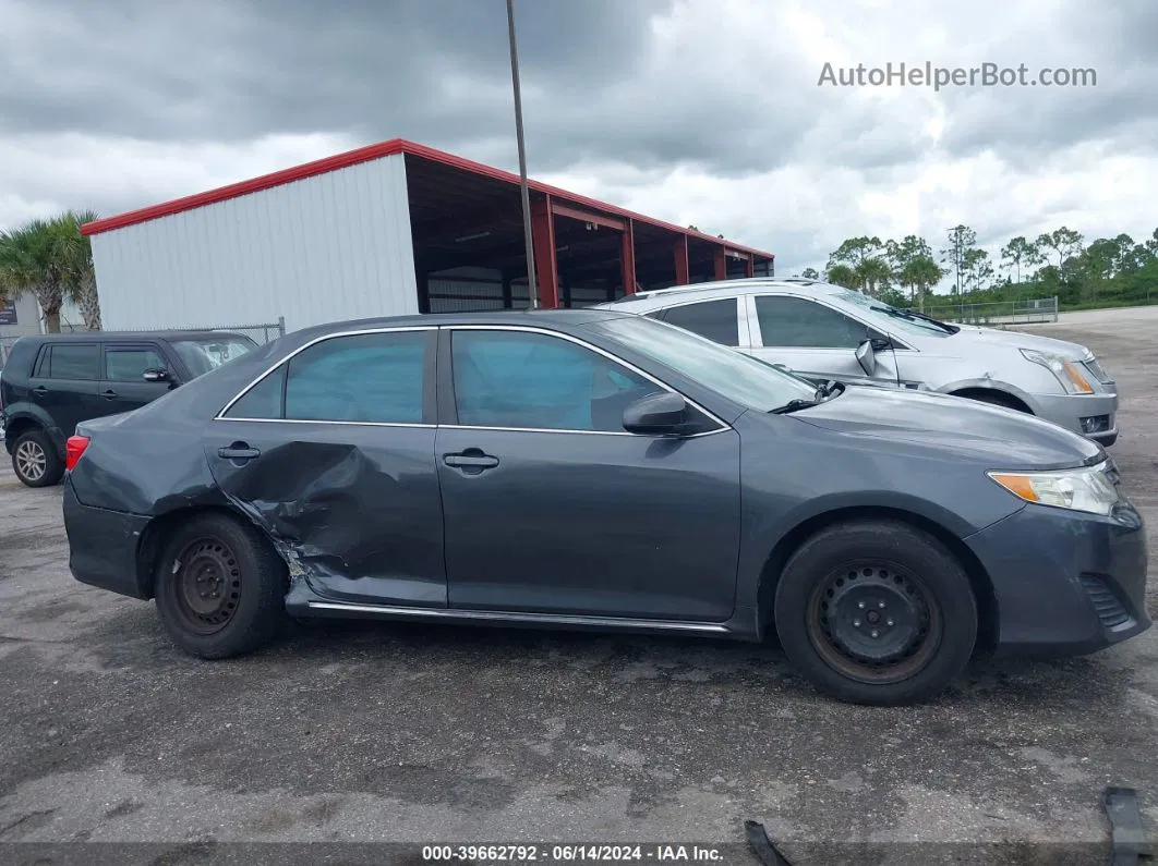 2012 Toyota Camry Le Gray vin: 4T1BF1FK5CU039598