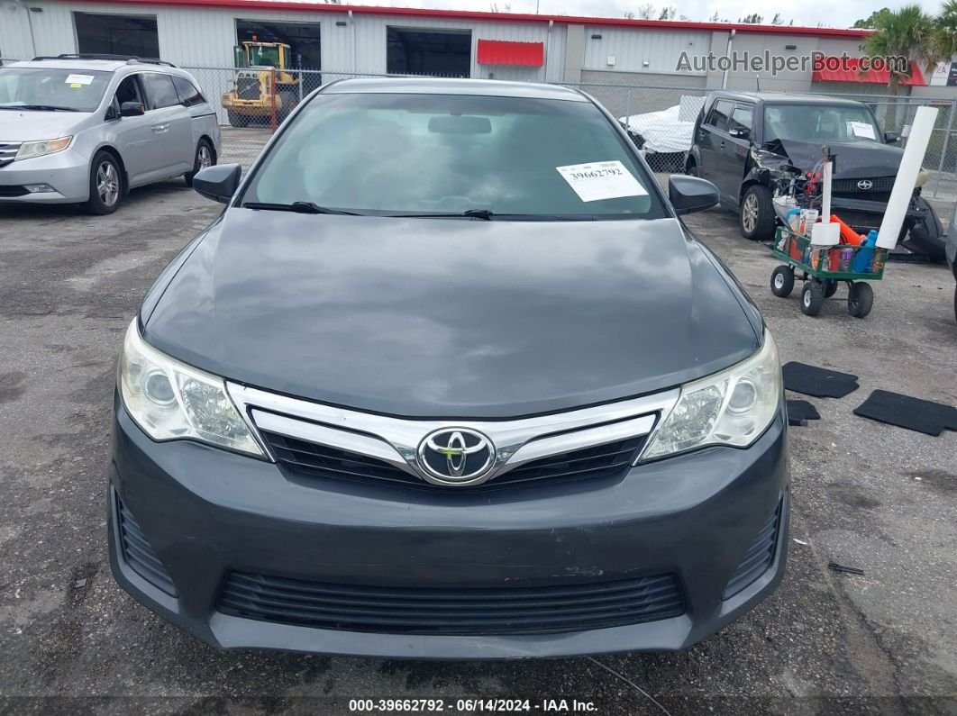 2012 Toyota Camry Le Gray vin: 4T1BF1FK5CU039598