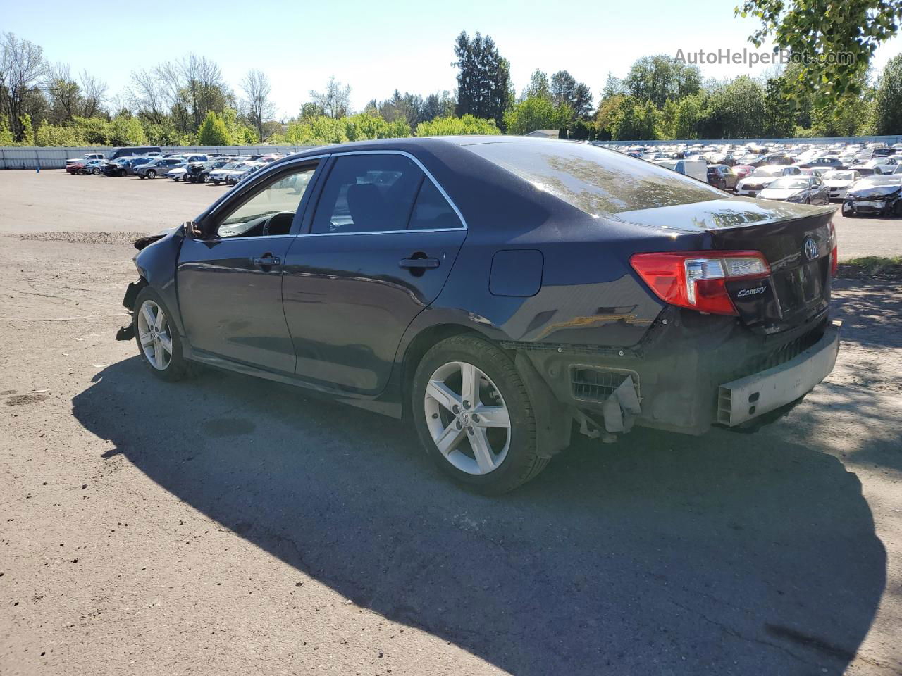 2012 Toyota Camry Base Black vin: 4T1BF1FK5CU053677