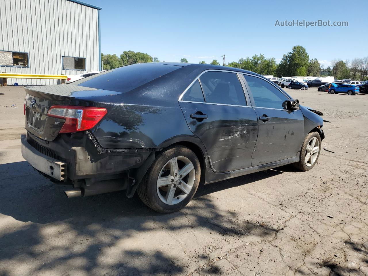 2012 Toyota Camry Base Black vin: 4T1BF1FK5CU053677