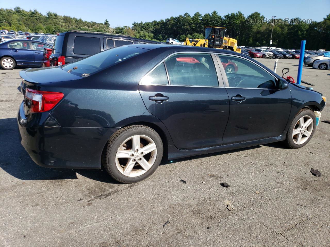 2012 Toyota Camry Base Black vin: 4T1BF1FK5CU057678