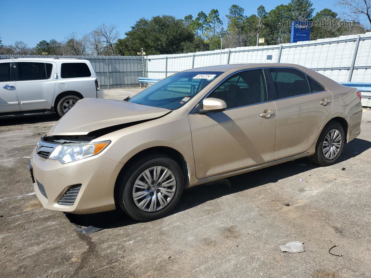 2012 Toyota Camry Base Gold vin: 4T1BF1FK5CU064209