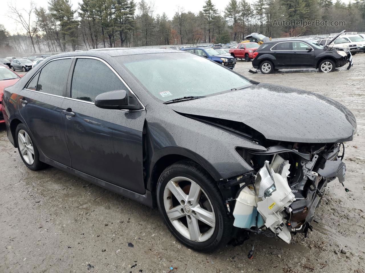 2012 Toyota Camry Base Серый vin: 4T1BF1FK5CU067918