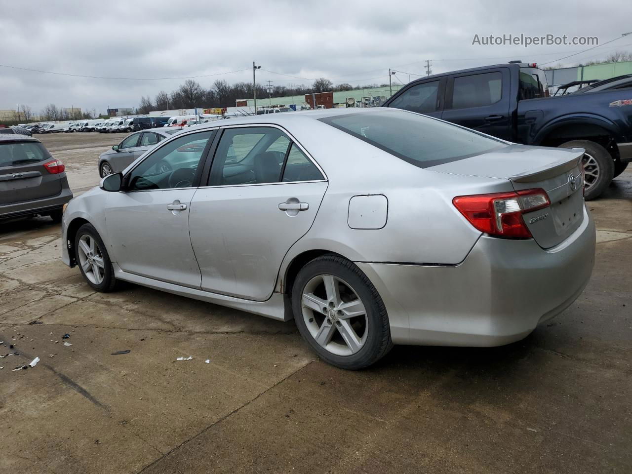 2012 Toyota Camry Base Silver vin: 4T1BF1FK5CU068213