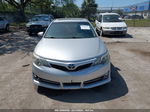 2012 Toyota Camry Se Silver vin: 4T1BF1FK5CU083844