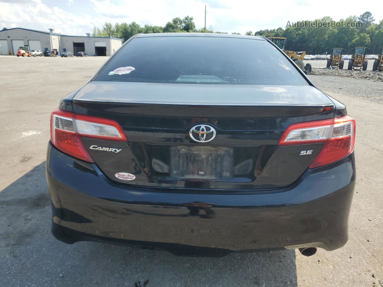 2012 Toyota Camry Base Угольный vin: 4T1BF1FK5CU115322