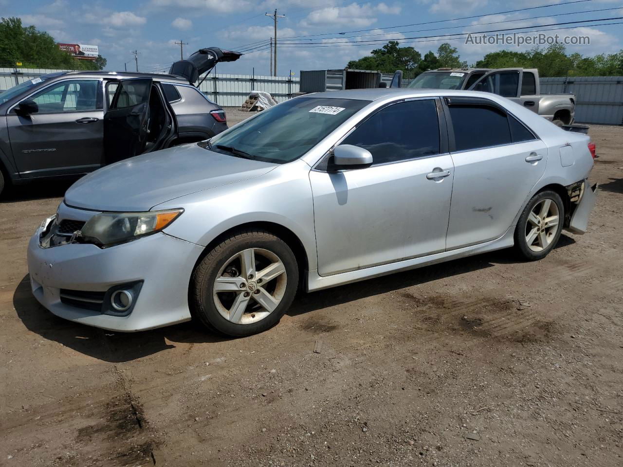 2012 Toyota Camry Base Silver vin: 4T1BF1FK5CU120813