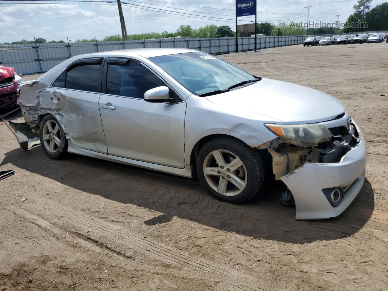 2012 Toyota Camry Base Silver vin: 4T1BF1FK5CU120813