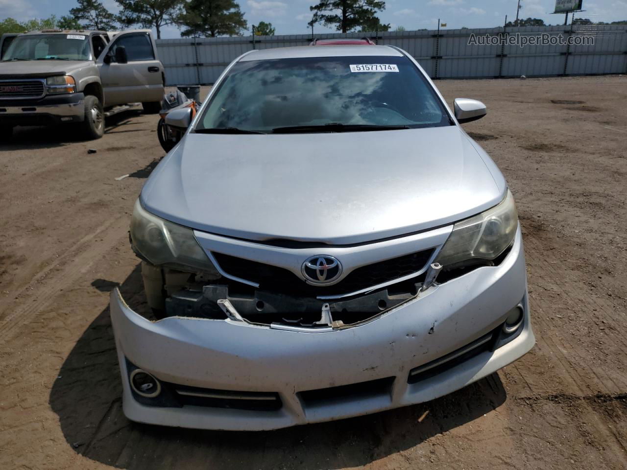 2012 Toyota Camry Base Silver vin: 4T1BF1FK5CU120813