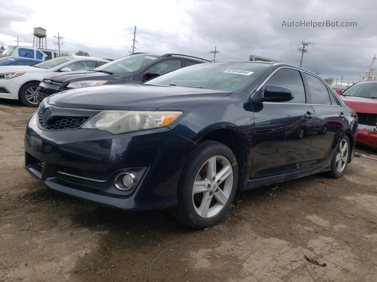 2012 Toyota Camry Base Blue vin: 4T1BF1FK5CU128233