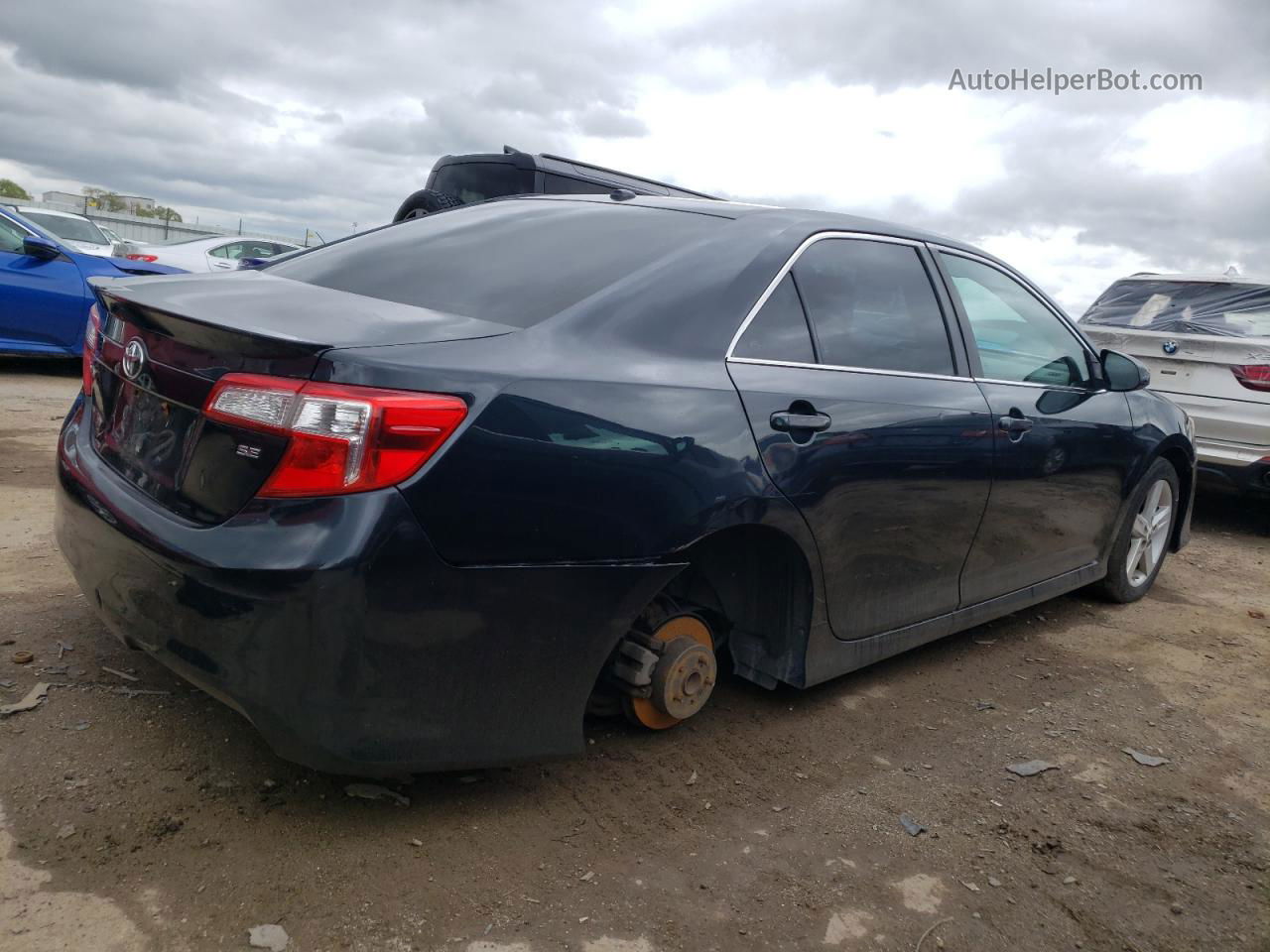 2012 Toyota Camry Base Blue vin: 4T1BF1FK5CU128233