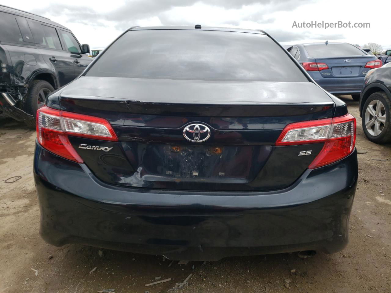 2012 Toyota Camry Base Синий vin: 4T1BF1FK5CU128233