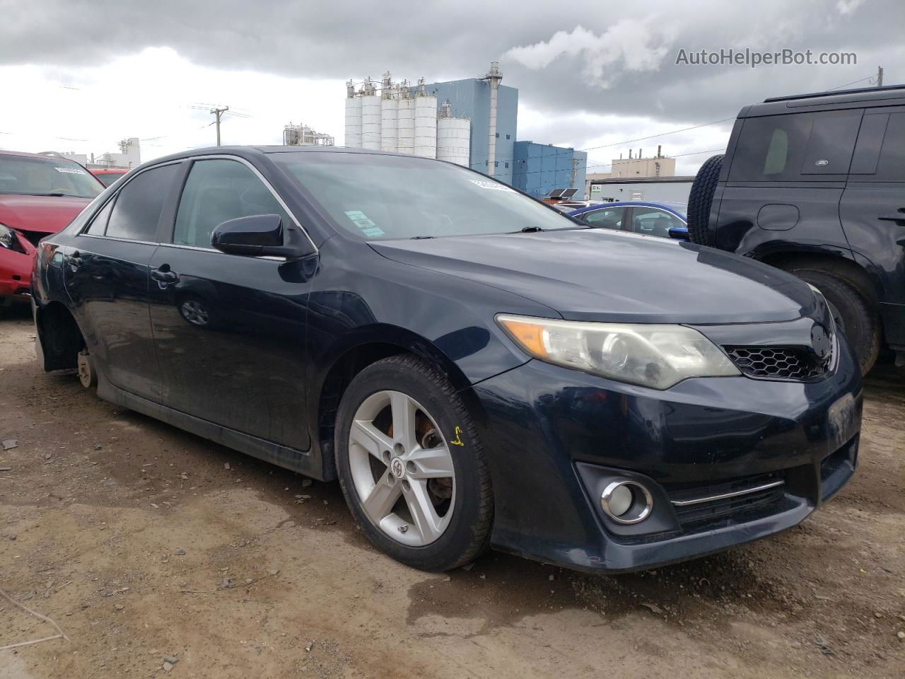 2012 Toyota Camry Base Blue vin: 4T1BF1FK5CU128233