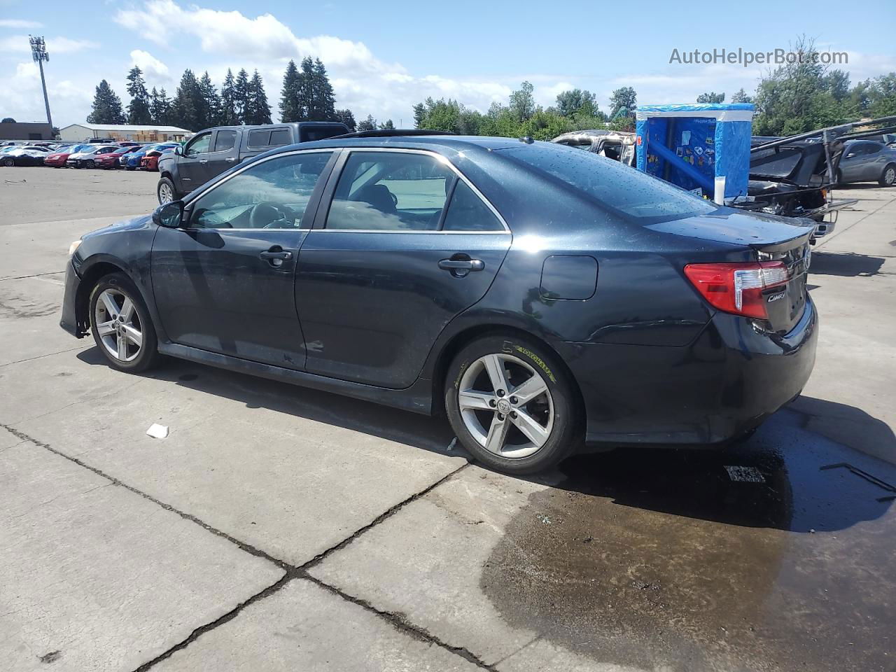 2012 Toyota Camry Base Black vin: 4T1BF1FK5CU129012