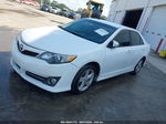 2012 Toyota Camry Se White vin: 4T1BF1FK5CU153066