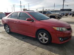 2012 Toyota Camry Base Красный vin: 4T1BF1FK5CU508897