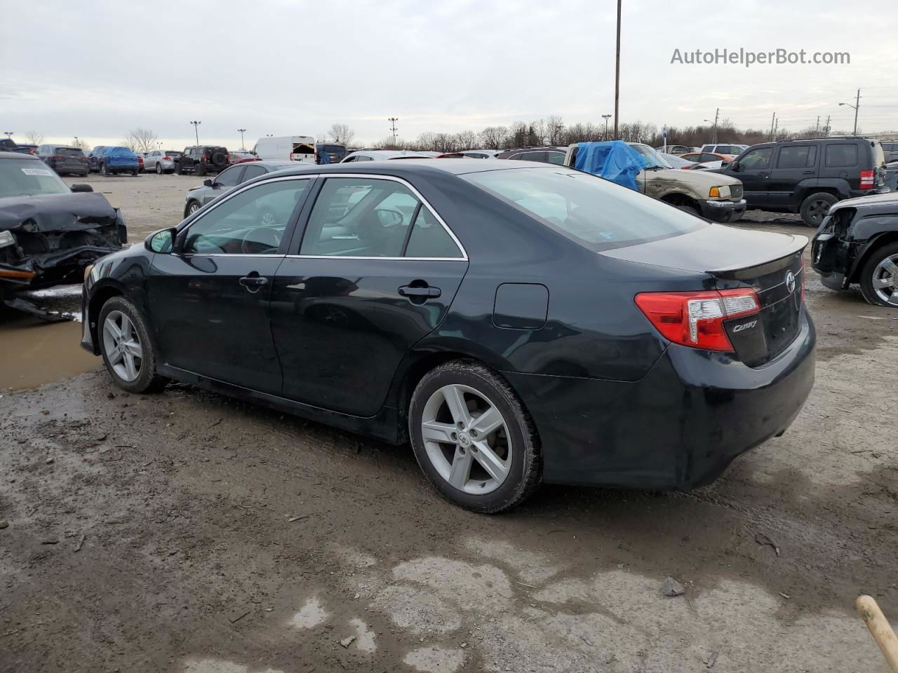 2012 Toyota Camry Base Black vin: 4T1BF1FK5CU571496