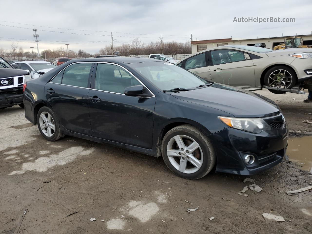 2012 Toyota Camry Base Black vin: 4T1BF1FK5CU571496