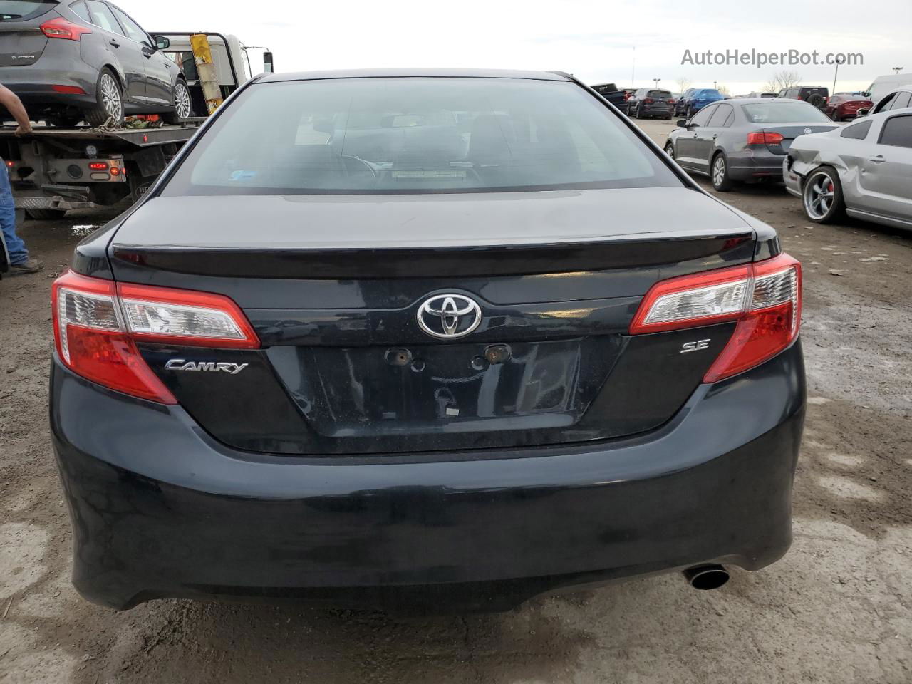 2012 Toyota Camry Base Black vin: 4T1BF1FK5CU571496