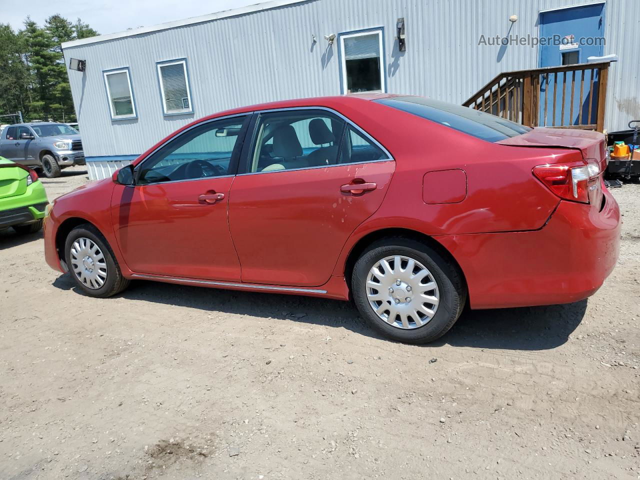 2012 Toyota Camry Base Красный vin: 4T1BF1FK5CU577413