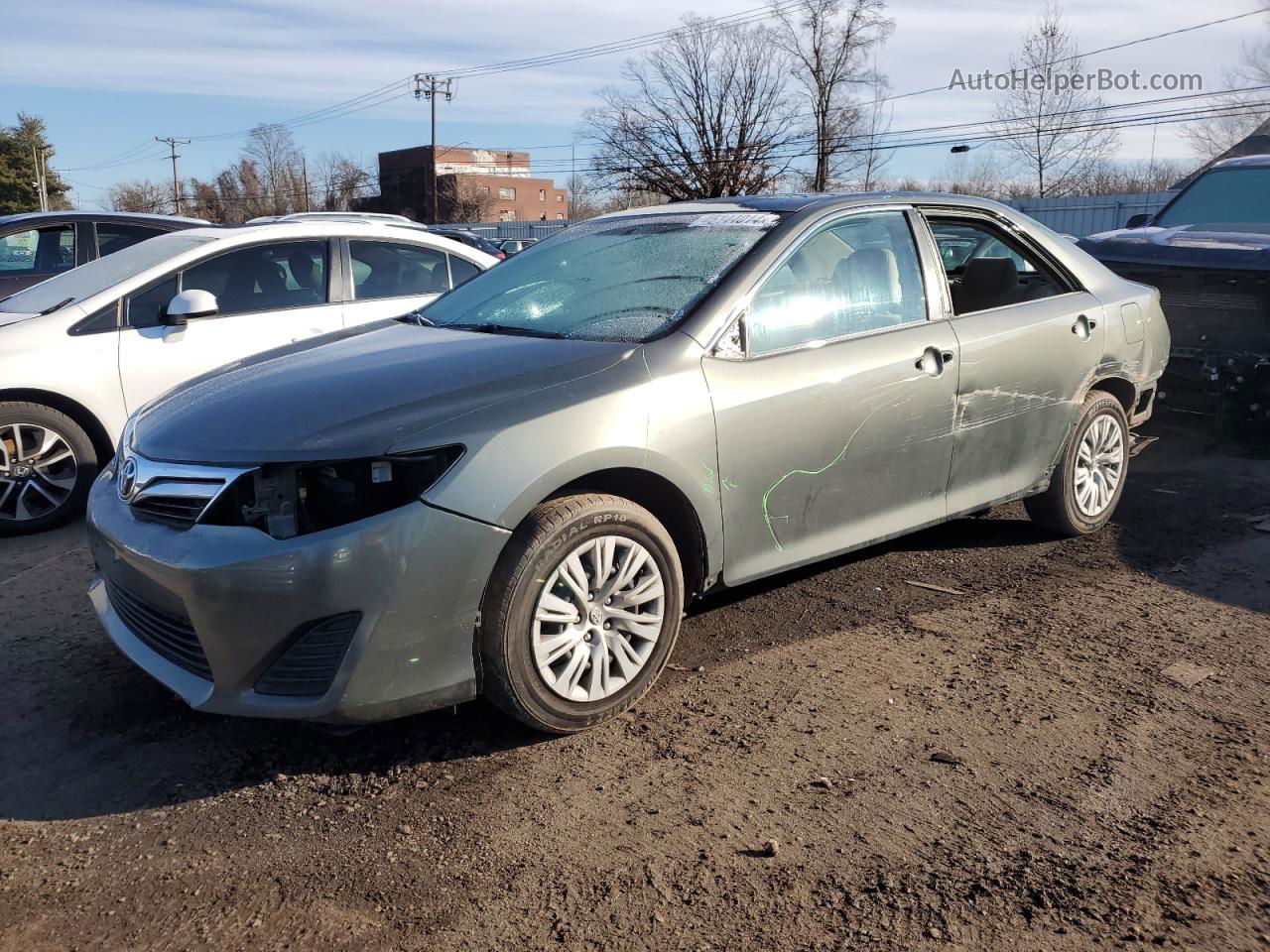 2012 Toyota Camry Base Gray vin: 4T1BF1FK5CU594891