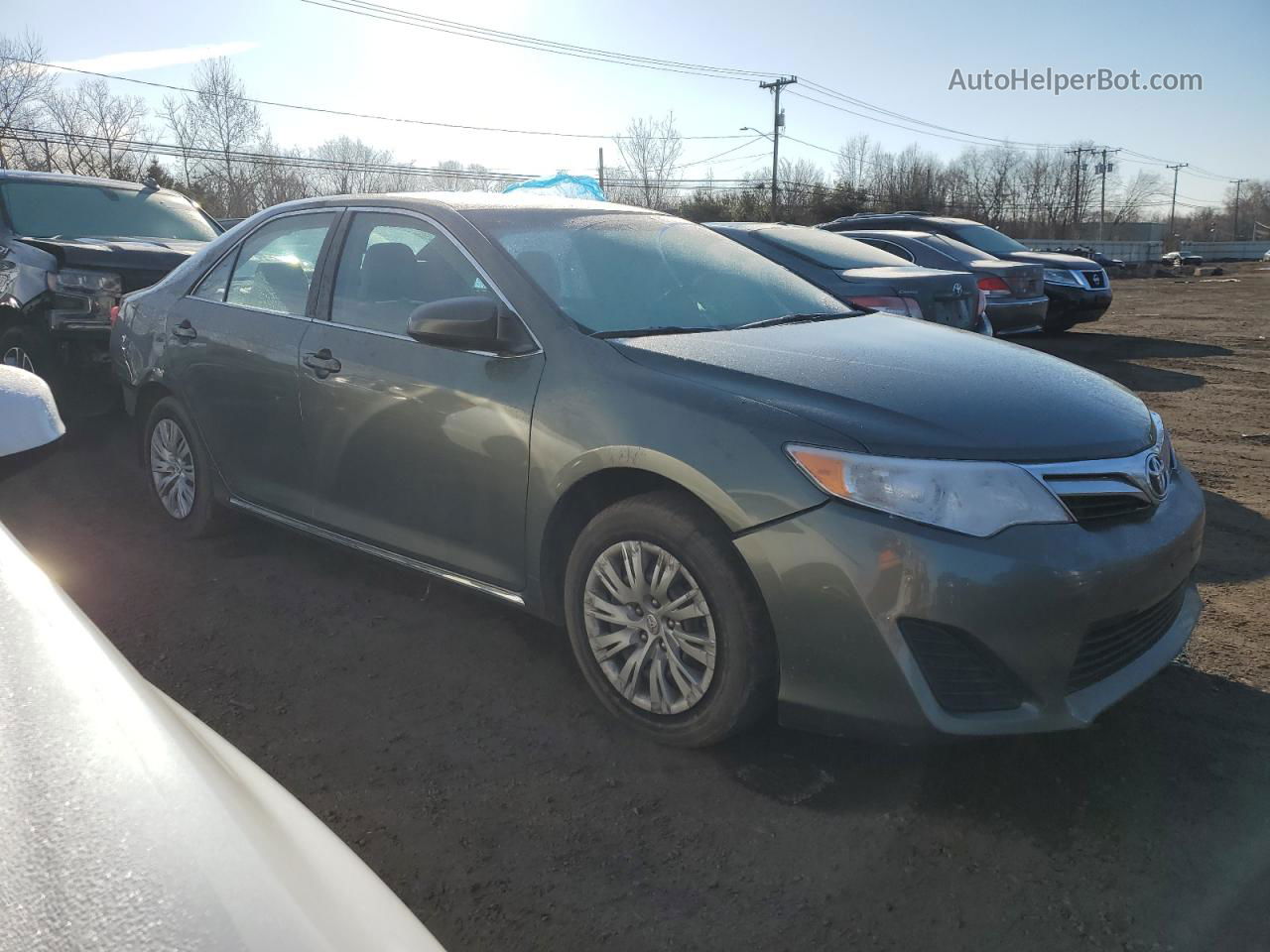 2012 Toyota Camry Base Gray vin: 4T1BF1FK5CU594891