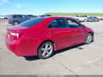 2012 Toyota Camry Se Red vin: 4T1BF1FK5CU599878