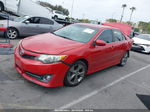 2012 Toyota Camry Se Limited Edition Red vin: 4T1BF1FK5CU612130