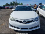 2012 Toyota Camry Se White vin: 4T1BF1FK5CU615206