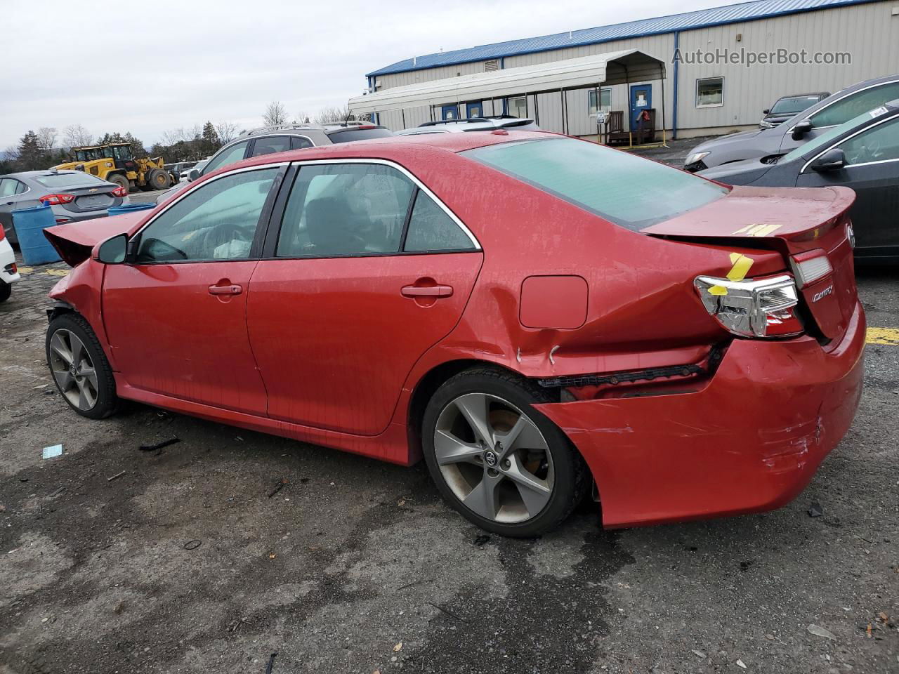 2012 Toyota Camry Base Красный vin: 4T1BF1FK5CU631003