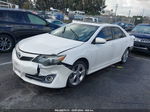 2012 Toyota Camry Se Limited Edition White vin: 4T1BF1FK5CU632457