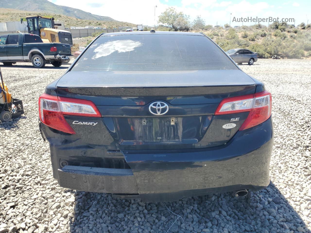 2012 Toyota Camry Base Black vin: 4T1BF1FK5CU633379