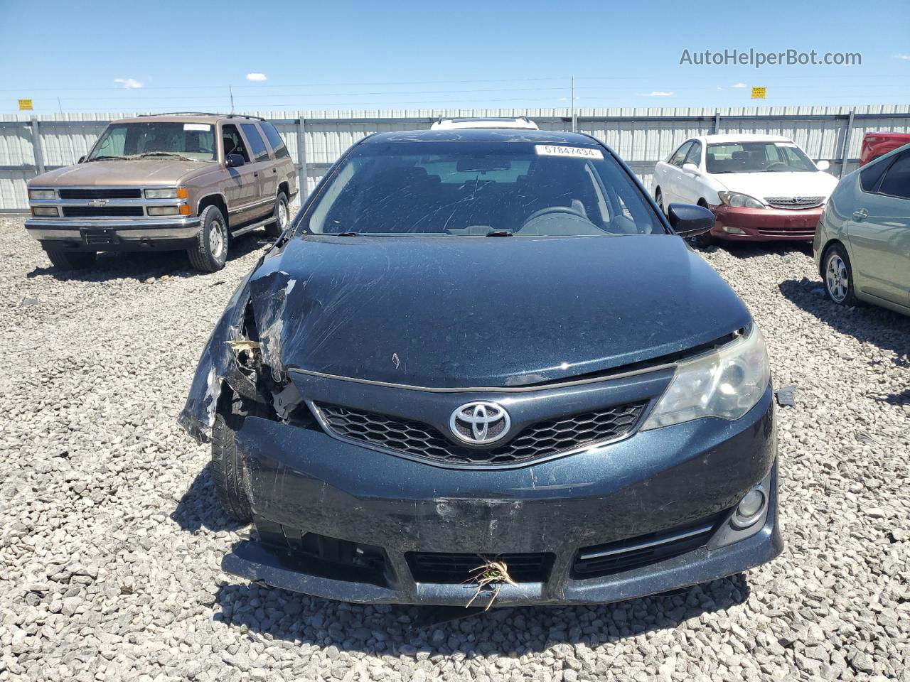 2012 Toyota Camry Base Черный vin: 4T1BF1FK5CU633379