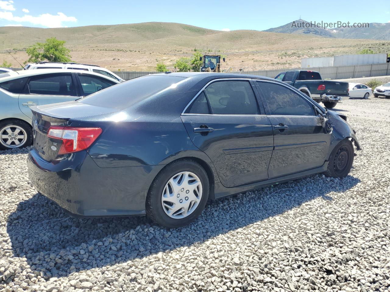 2012 Toyota Camry Base Черный vin: 4T1BF1FK5CU633379