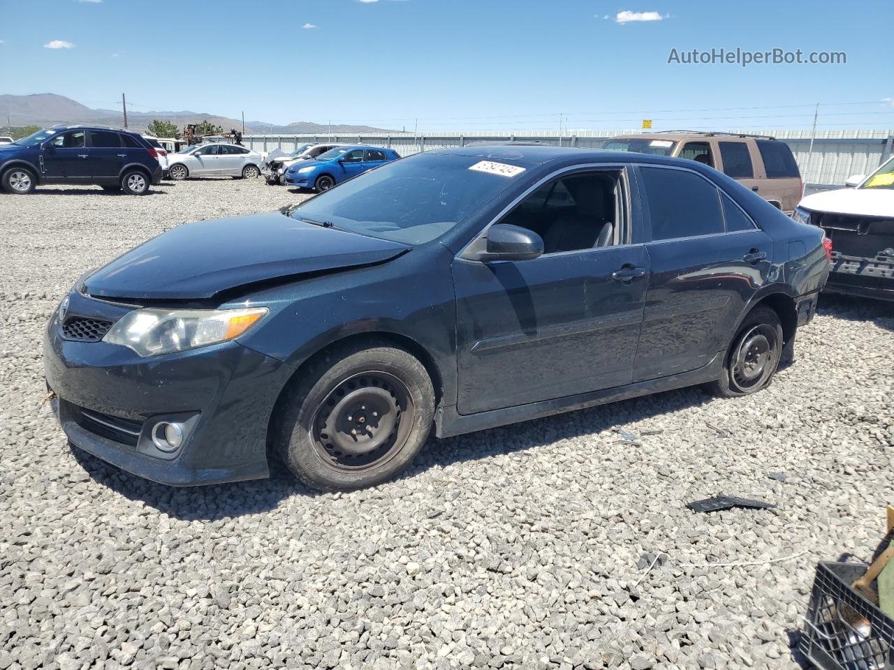 2012 Toyota Camry Base Черный vin: 4T1BF1FK5CU633379