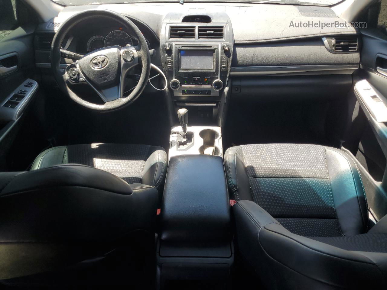 2012 Toyota Camry Base Черный vin: 4T1BF1FK5CU633379