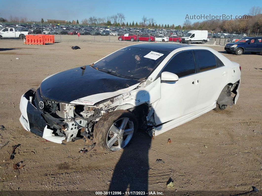 2012 Toyota Camry Se Limited Edition White vin: 4T1BF1FK5CU634564