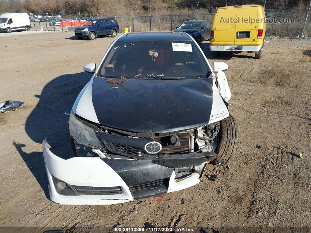 2012 Toyota Camry Se Limited Edition White vin: 4T1BF1FK5CU634564