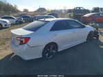 2012 Toyota Camry Se Limited Edition White vin: 4T1BF1FK5CU634564