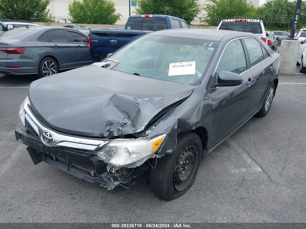 2013 Toyota Camry Le Gray vin: 4T1BF1FK5DU270177