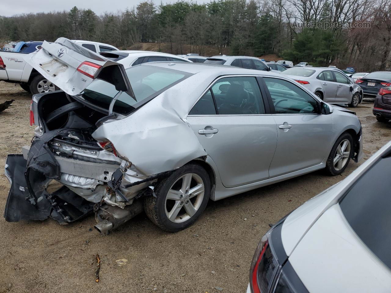 2013 Toyota Camry L Серый vin: 4T1BF1FK5DU709281